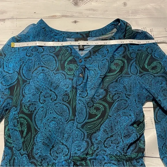 Mossimo sheer dress with black tank dress Sz M Preowned - Picture 5 of 7